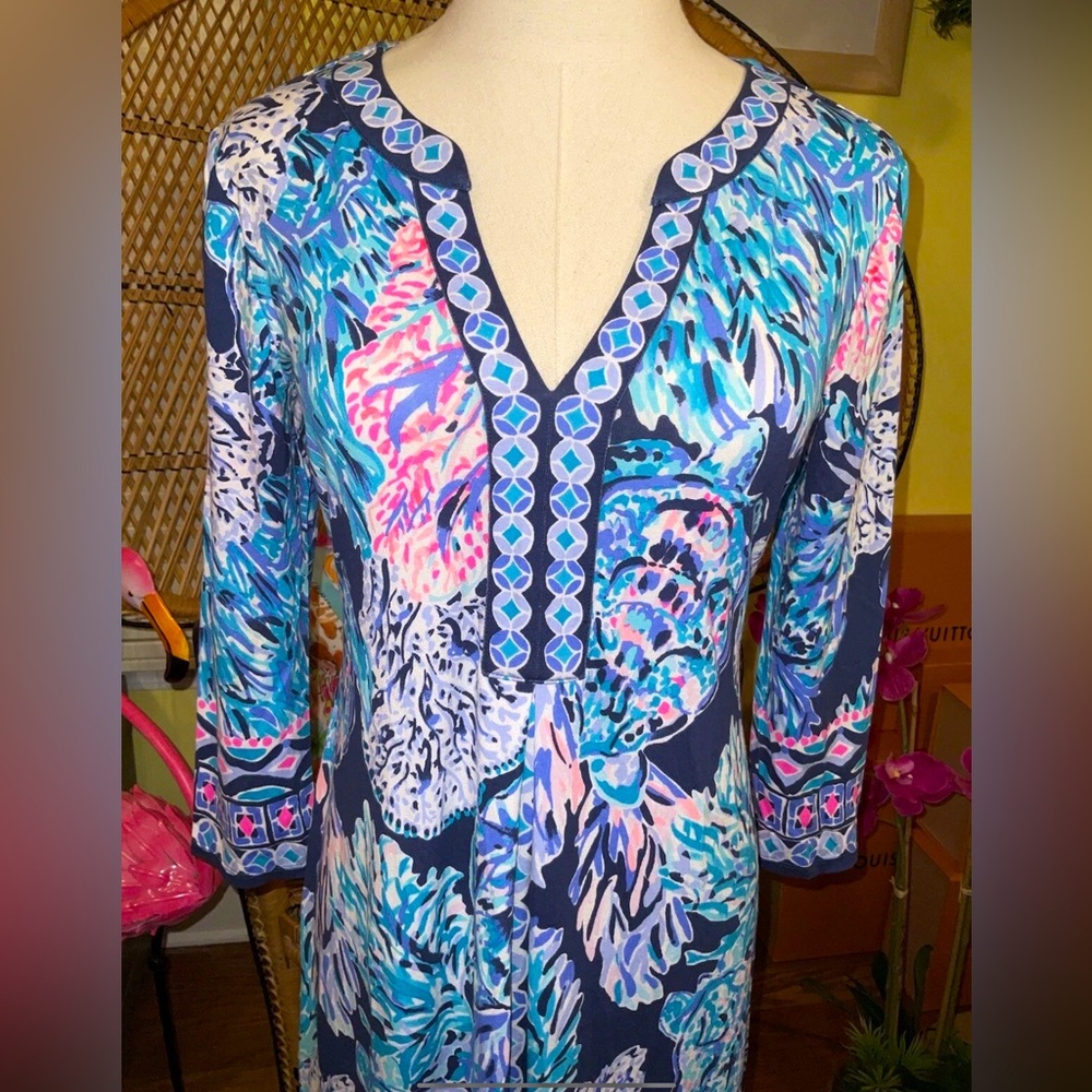 Lilly Pulitzer NWT Melli Maxi Dress Party In Paradise $228 Size S - Picture 3 of 6